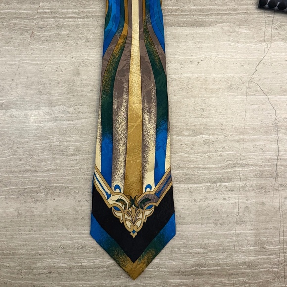 Alexander Lloyd Extra Long 64" Mens Tie for Tall men 100% Silk! - Picture 1 of 13